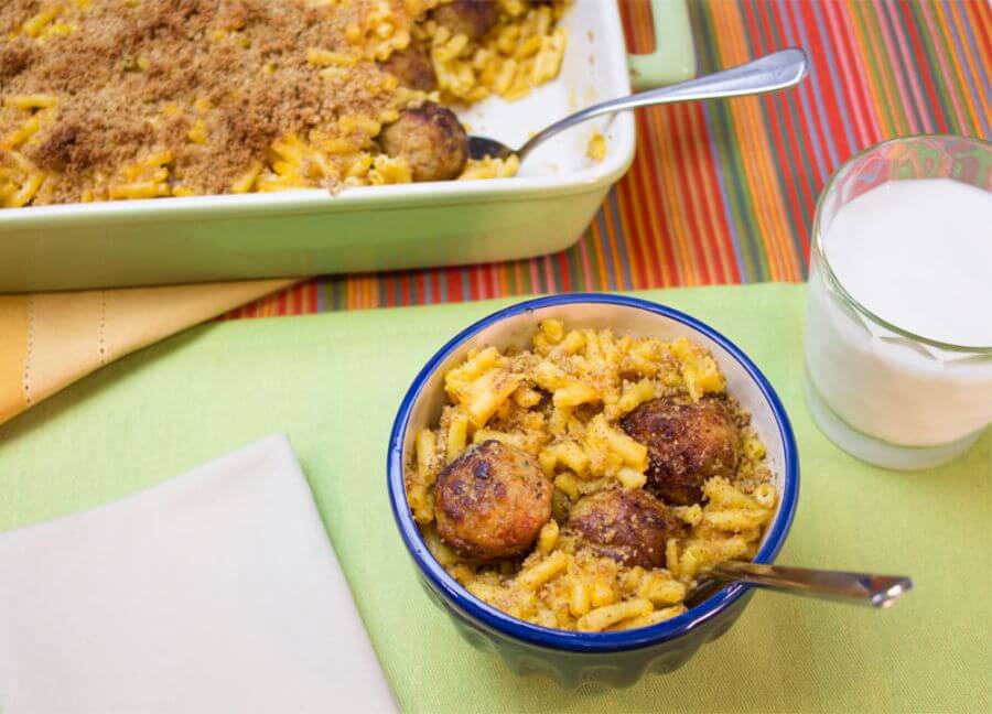 JOHNSONVILLE EASY MAC & CHEESE WITH MEATBALLS