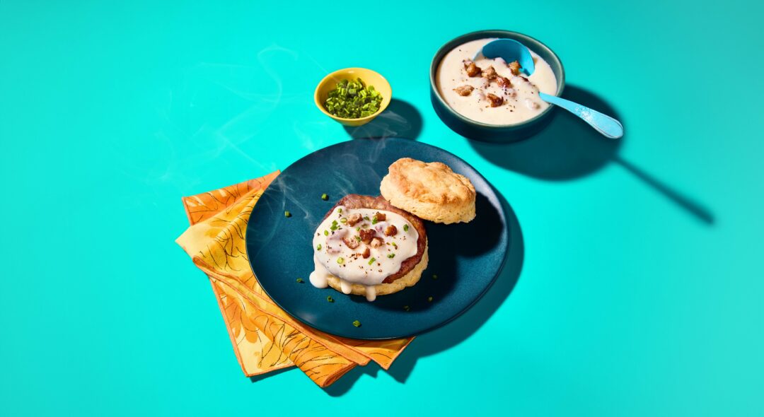 Sausage Gravy and Biscuits Johnsonville