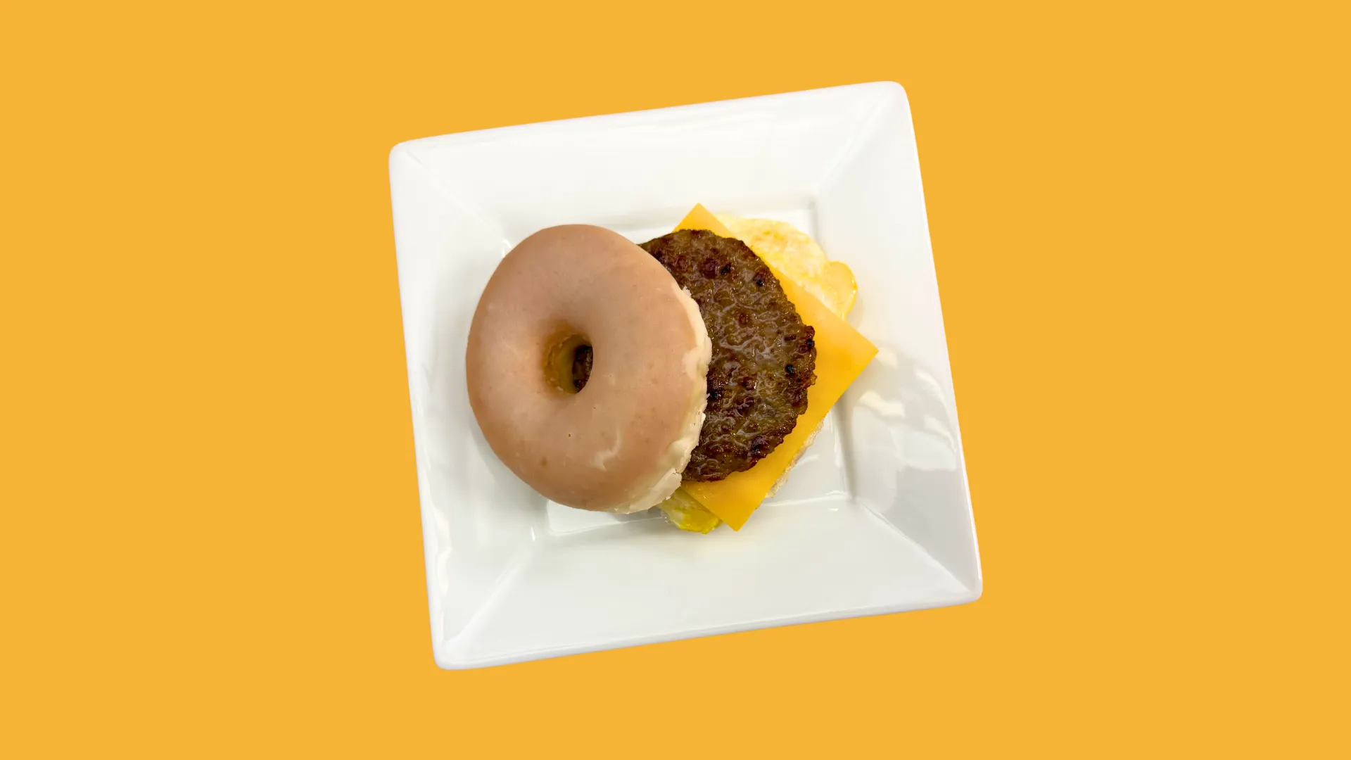 Donut Breakfast Sandwich